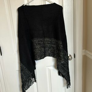 Black shawl